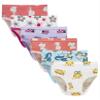 Barara King Girls' Undies 100% Cotton Panties Big Girls Soft Underwear Kids Briefs (Pack of 6) Size 8 view 1