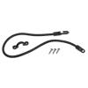 T-H Marine Fishing Rod Tie-Downs - Deck Mounted Bungee Cords Secure Fishing Rods - 18" view 3