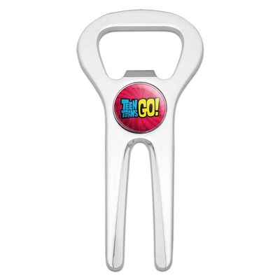 GRAPHICS & MORE Teen Titans Go! Logo Golf Golfing Divot Repair Tool Bottle Opener
