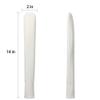 Craftsman Golf Classic Well Made White Leather Alignment Stick Cover Holder 14' Hold at Least 3 Sticks (White) view 2