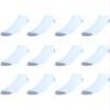 Hanes mens X-temp Lightweight Low Cut Socks, 12-pair Pack Casual Sock, White, 6 12 US view 4