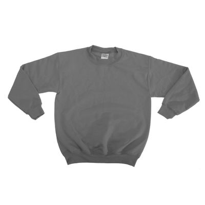 Gildan Childrens Big Boys Heavy Blend Crewneck Sweatshirt (Pack of 2) (M) (Dark Heather)
