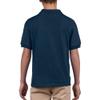 Gildan DryBlend Childrens Unisex Jersey Polo Shirt (Pack of 2) (XL) (Navy) view 2