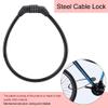 Bike Lock, Bike Lock Cable, Bike Chain Lock 4 Digit Combination Bike Lock Anti Theft Chain Lock Lock Cable Lock for Bike Electric Scooter Baby Stroller Luggage Motorcycle view 3
