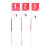 3pcs A99 Golf Portable Flag w. Cup Practice Hole Pole backyard Putting Green #1#2#3 (#1#2#3) view 1
