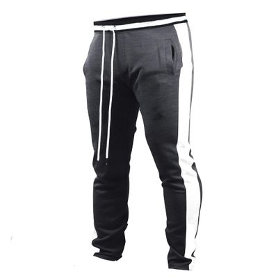 SCREENSHOT Men's Athletic Fitness Slim Fit Workout Track Pants BASIC S41700-Mard Black-Medium