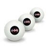 GRAPHICS & MORE Batman USA American Flag Shield Logo Novelty Table Tennis Ping Pong Ball 3 Pack view 1