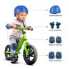 DaCool Kids Bike Helmet Skateboard Knee Pads - Toddler Helmet Adjustable for 3-8 Years Old Girls Boys Child Kids Protective Gear Set for Sport Cycling Bike Roller Skating Scooter, Blue view 3