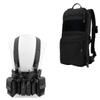OAREA Camouflage Tactical Vest + MOLLE Military Day Pack Bag for Airsoft Shooting Airsoft Paintball CS Games view 1