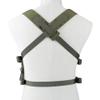 OAREA Tactical Chest Rig Vest + MOLLE Military Backpack for Airsoft Shooting Wargame Paintball view 3