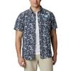 Columbia NCAA North Carolina Tar Heels Men's Super Slack Tide Shirt, Small, NC - Navy view 1