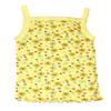 I&S Girl's 4 Pack Soft Cotton Cami Spaghetti Strap Tank Tops Undershirts (0-3 Months, Flower Pastels) view 3