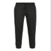 Men's Cotton Blend Lightweight Fleece Jogger Sweatpants (M, Black) view 1