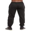 Men's Cotton Blend Lightweight Fleece Jogger Sweatpants (M, Black) view 4