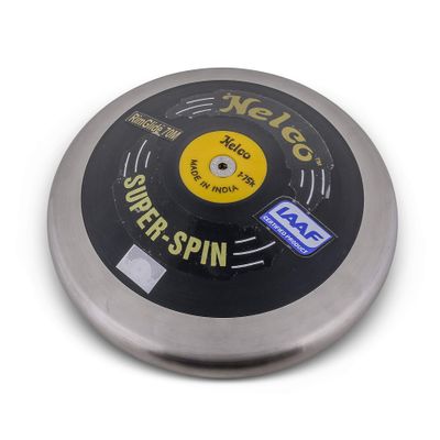 Nelco Super Spin Black Competition Discus - 1.75 kg