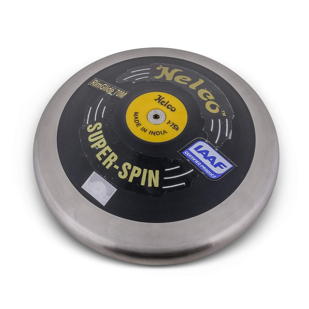 Nelco Super Spin Black Competition Discus - 1.75 kg