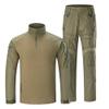 Airsoft Hunting Shooting Sports Battle Uniform BDU Tactical G3 Combat Camouflage Clothing - Green - M view 1