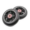 Z-FIRST 2Pcs 110mm Pro Scooter Wheels with ABEC 9 Bearings Fit for MGP/Razor/Lucky Envy/Vokul Pro Scooters Replacement Wheels (Black) view 4