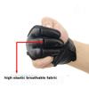 Huntinghome Real Leather Three-Finger Gloves Recurve Bow Finger Protector Archery Protective Gear Accessories (M) view 3