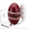 Better Display Cases Clear Acrylic Cricket Balls Wall Mounted Floating Shelf for 3 Cricket Balls (A065) view 3