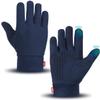 Aegend Lightweight Winter Gloves for Men Women, Warm Running Gloves Touchscreen Thermal Glove Liners for Cold Weather Driving, Cycling & Hiking, Non-Slip, Elastic Cuff, Stretchy, Durable view 1