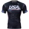 Cliff Keen | SBDUUS19 | Limited Edition USA Black Flag Wrestling Compression Shirt (2XL) view 1