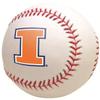 4 Inch University of Illinois Baseball Decal Fighting Illini Logo Removable Wall Sticker Art NCAA IL Home Room Decor 4 by 4 Inches view 1
