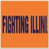 5 Inch University of Illinois Decal Fighting Illini Logo Removable Wall Sticker Art NCAA IL Home Room Decor 5 1/4 by 1 3/4 Inches view 1