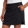 Cypress Club Women's Skort Built-in Shorts Tummy Smoothing (Small, Black)