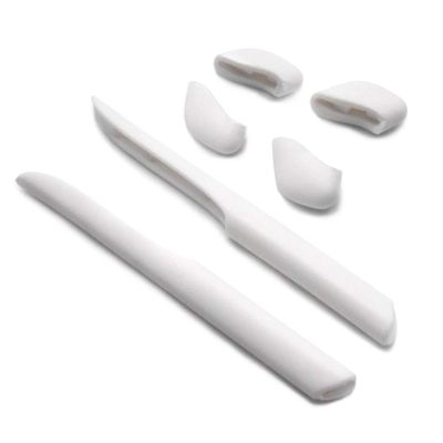 SOODASE White Replacement Silicone Earsocks Rubber Kit For Oakley Fast Jacket XL Sunglasses