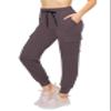 ALWAYS Cargo Jogger Pants for Women - Super Soft Casual Lounge Sweatpants Vintage Violet XL view 1