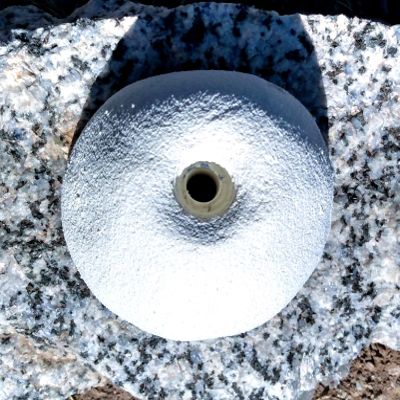 Indented Sloper- Bold-On Climbing Hold (White)