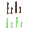 SHARROW Archery Bowstring Finger Saver 3pcs Quick Shot Finger Guard Protective Finger with Pin for Outdoor Hunting (Brown) view 3