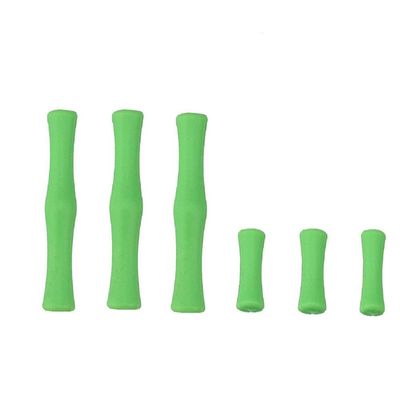 SHARROW Archery Bowstring Finger Saver 3pcs Quick Shot Finger Guard Protective Finger with Pin for Outdoor Hunting (Green)