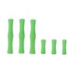SHARROW Archery Bowstring Finger Saver 3pcs Quick Shot Finger Guard Protective Finger with Pin for Outdoor Hunting (Green)