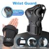 Kids/Youth/Adult Knee Pads Elbow Pads with Wrist Guards Protective Gear Set 6 Pack for Roller Skating Skateboard Cycling Skating Bike Scooter Riding Sports view 3