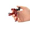 AMEYXGS Archery Automatic Thumb Trigger 3 Finger Archery Release Aid Grip Shooting Tool Accessory for Compound Bow Hunting Shooting (red) view 2