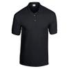Gildan DryBlend Childrens Unisex Jersey Polo Shirt (Pack of 2) (XL) (Black)