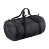 BagBase Packaway Barrel Bag/Duffel Water Resistant Travel Bag (8 Gallons) (Pack (One Size) (Black/Black) view 1