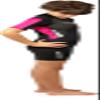 Cressi Med X 2.5 mm Junior Short Sleeves Short Wetsuits, Black/Pink, 3XS view 3