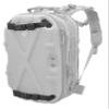 HAZARD 4 Beavertail - Molle Cargo Panel for Pillbox(Tm) or Blastwall(Tm) - Gray, One Size view 4