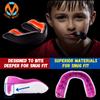 Oral Mart Black/Orange Youth Mouthguard for Kids - Youth Mouthguard for Karate, Flag Football, Martial Arts, Taekwondo, Boxing, Football, Rugby, BJJ, Muay Thai, Soccer, Hockey view 4