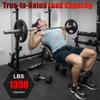 YOUTEN 1300 LB Weight Bench Heavy Capacity | 9-4-4 90 Adjustable Incline Decline Exercise Chair for Home Gym More Stable and Durable | Foldable Training Lifting Bench | Dragon Flag Handle for Abdominal Arm Workout view 3