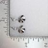 Faship Gorgeous Tanzanite Premium Rhinestone Crystal Dangle Pierced Earrings - Tanzanite view 4