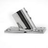 1PC Boat Hand Rail Fitting 45 Degree 1" Rectangular Base-Marine Stainless Steel view 2