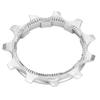 Aosiyp Single Speed Cog, ycle Freewheel Sprocket Part High Strength Steel ycle Cassette Cog Road Bike Freewheel Parts Replacement for Fixed Gear 9 Types(10-11T) view 3