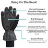 N'Ice Caps Kids Waterproof Winter Thinsulate Warm Gloves (Navy, 5-6 Years) view 4