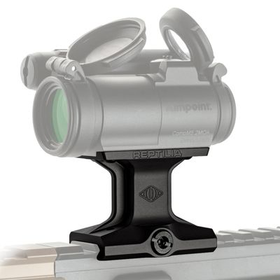 Reptilia DOT Mount 1.93 Inch Height - Red Dot Riser Mount for Aimpoint Micro and More, Mount to Any 1913 Picatinny Rail, Sporting Optic Mount, Black Anodized Finish