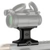 Reptilia DOT Mount 1.93 Inch Height - Red Dot Riser Mount for Aimpoint Micro and More, Mount to Any 1913 Picatinny Rail, Sporting Optic Mount, Black Anodized Finish view 1
