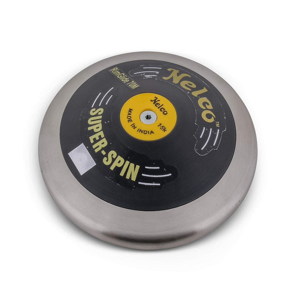 Nelco Super Spin Black Competition Discus - 1.50 kg